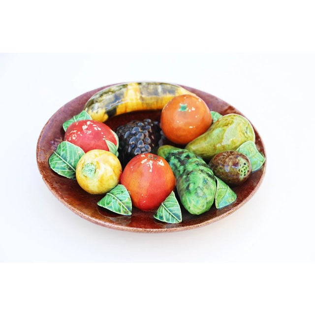 Trompe l'Oeil Antique Portuguese Plate For Sale - Image 4 of 9