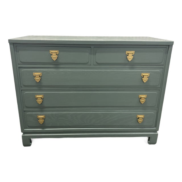 Davis Cabinet Co. Chinoiserie Style Chest For Sale