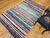 Textile Vintage Moroccan Boucherouite Shag Area Rug, Handwoven Wool, Stripe, 5' X 7' For Sale - Image 7 of 11