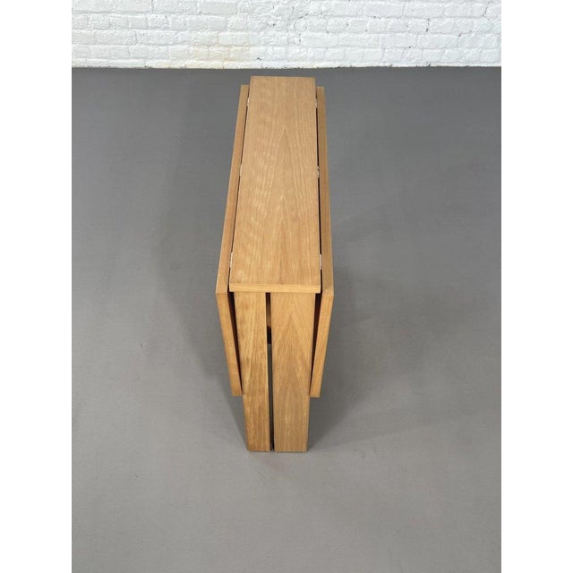 Vintage Modular Folding Dining Table For Sale - Image 4 of 9