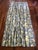 Pair of Waverly pinch pleated and lined custom curtains in floral Rolling Meadows pattern featuring white and blue...