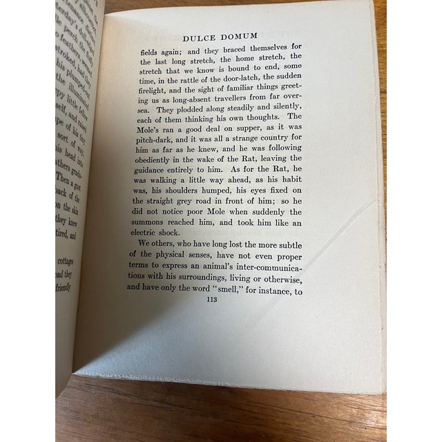 1913 the Wind in the Willows Kenneth Grahame Antique Hardcover Book 1st ...