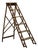 Wooden Foldable Ladder, 1950s For Sale
