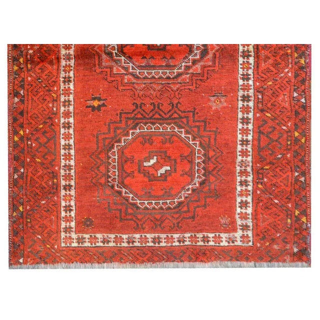 ]Early 20th Century Afghan Ersari Prayer Rug For Sale In Chicago - Image 6 of 10