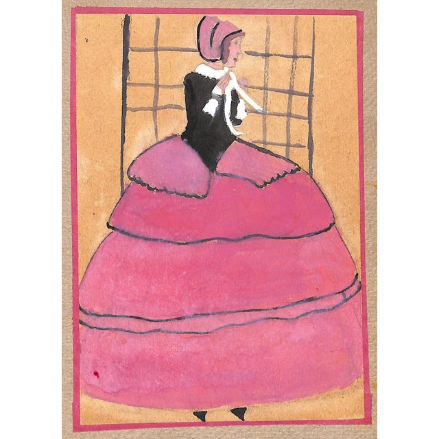 Judith Friedberg Lindon School 1920's 12.25"x 9.25"