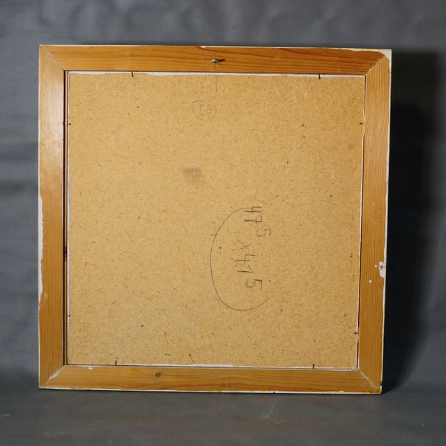 Summer Field With Trees, 1972 – Oil Painting by Alexander Michael For Sale - Image 6 of 6