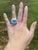 Jh Kali Collection Blue Topaz Statement Ring, Sterling Silver, Ring Size 6 For Sale In Greensboro - Image 6 of 6