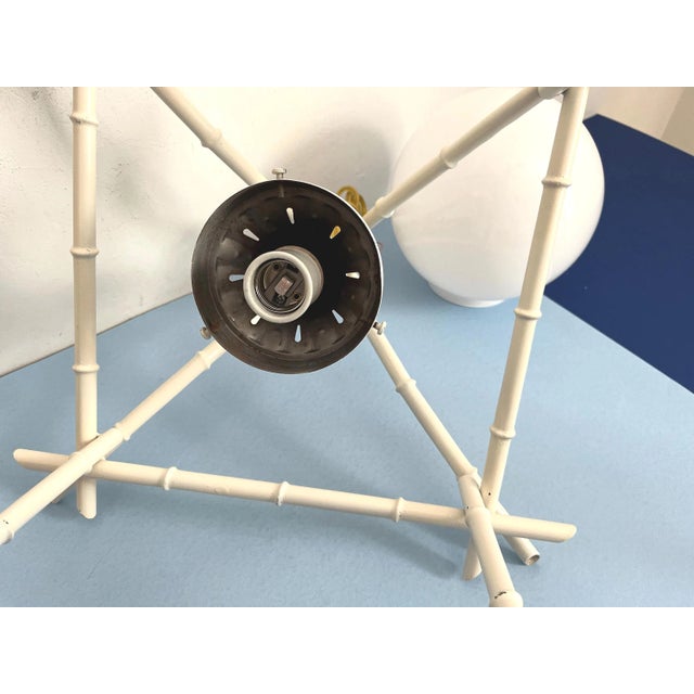 1960s Italian Bamboo Pagoda Light For Sale - Image 18 of 18
