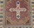 Textile Vintage Turkish Oushak Geometric Cross Medallion's With Floral Border 2'7 X 5'9 For Sale - Image 7 of 10