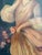 Antique Oil Portrait Young Woman European Lady Gilt Frame 19th Century For Sale - Image 11 of 12