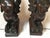 Circa 1880 Pair of Great Hand Carved Wood Winged Caryatids-Griffins Now as Lamps For Sale - Image 9 of 13