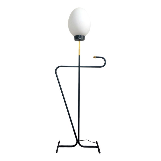 Italian Floor Lamp in the style of Stilnovo, 1950s For Sale