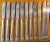 Vintage Stainless Steel Flatware Set Xo Design 108 Piece 12 Place Setting For Sale - Image 12 of 12