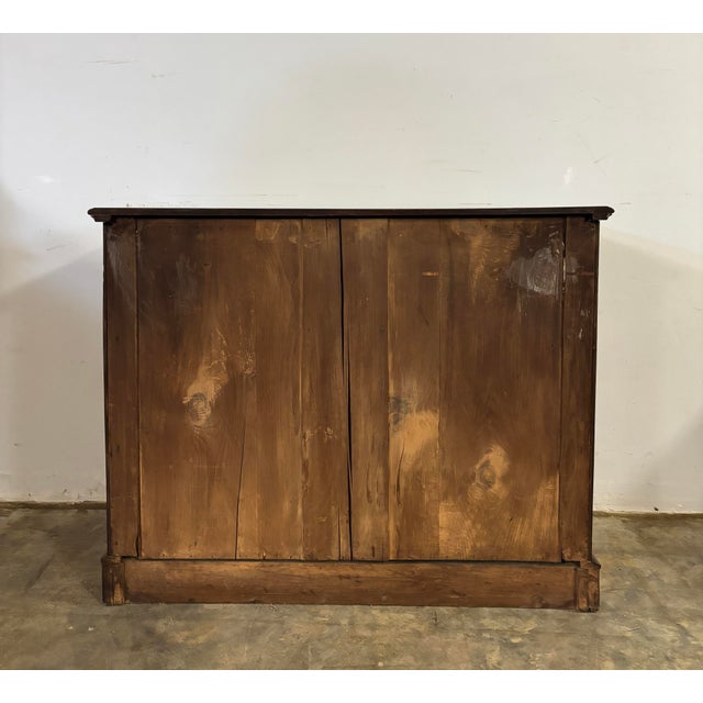 Wood 19th Century English Mahogany Chest of Drawers For Sale - Image 7 of 8
