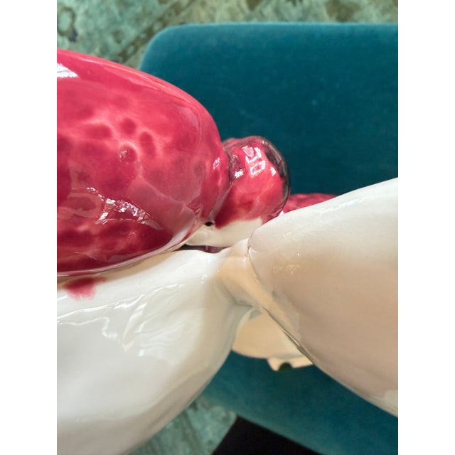 Vintage Large Pre-1960's “Agatha Christie” Majolica Lobster Platter For Sale In Savannah - Image 6 of 15