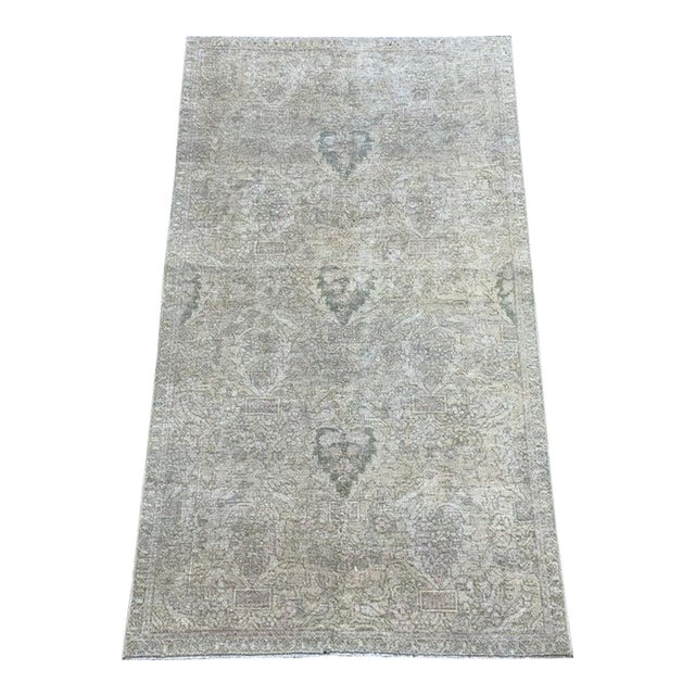 Turkish Vintage Rug 3'2" x 5'9" For Sale