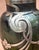 Metal Art Nouveau Loetz Titania Silver Overlay Vase For Sale - Image 7 of 7