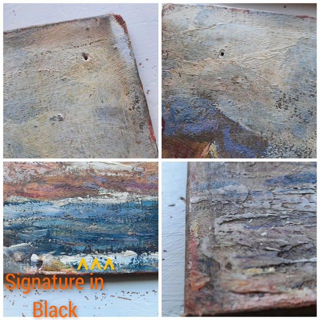 Oil Painting Eastern Point Lighthouse Artist Signed Book Art For Sale - Image 4 of 13