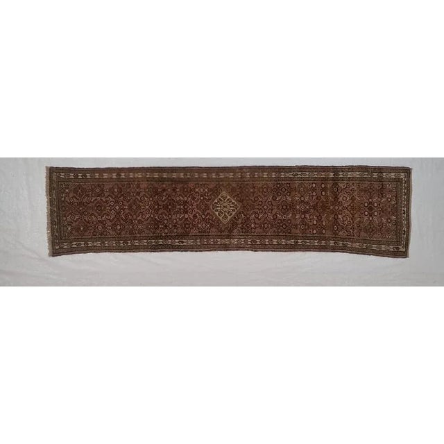 1970s 1970s Vintage Persian Hamadan Rug For Sale - Image 5 of 5