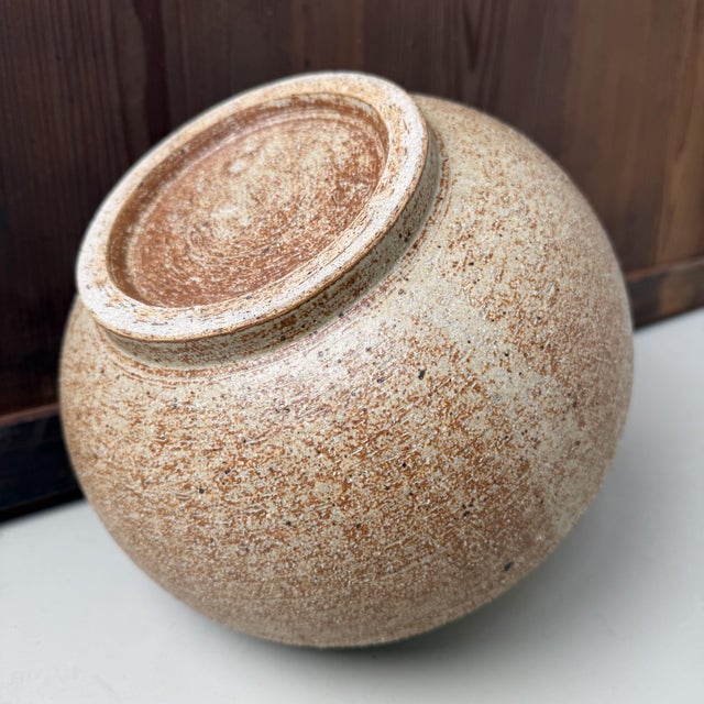 Chikuzen Koishiwara-Yaki Ikebana Vase by Yanase Sanemon, 1970s For Sale - Image 12 of 13