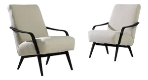 1960s Czech Upholstered Armchairs, a Pair