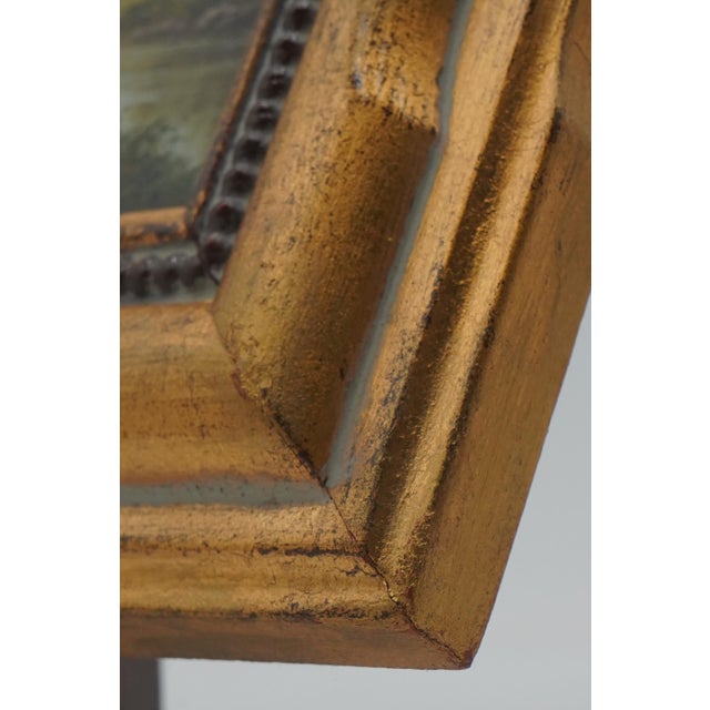 Pair of Oil on Board Landscape Paintings - Signed For Sale - Image 10 of 13