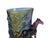 Crystal Glass Horse Theme Oval Brush Pot Vase Shape Mix Color Art Figure For Sale - Image 10 of 12