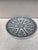 19th Century French blue & white faience dinner plate signed "Francois" Sarreguemines.