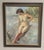 Mid-Century Modern Karl Vilhelm Anstensen, Coastal Scene with Sunbathing Nude Woman, 1957, Oil Painting on Canvas, Framed For Sale - Image 3 of 17