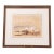 Mid 20th Century Abstract Steam Train Original Watercolor For Sale