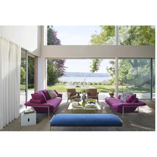 Textile Mid-Century Esosoft Bench by Antonio Citterio for Cassina For Sale - Image 7 of 12