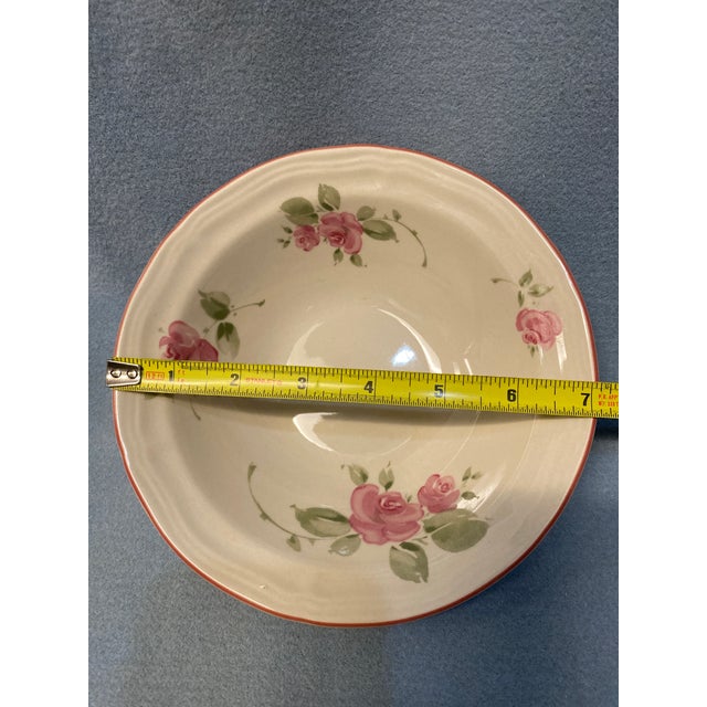 1990s Gibson Roseland Fine Stoneware 5-Piece Place Setting For Sale - Image 10 of 18