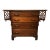 1930s Charak Furniture Co. Mahogany Four Drawer Chest With Pull-Out Shelf For Sale