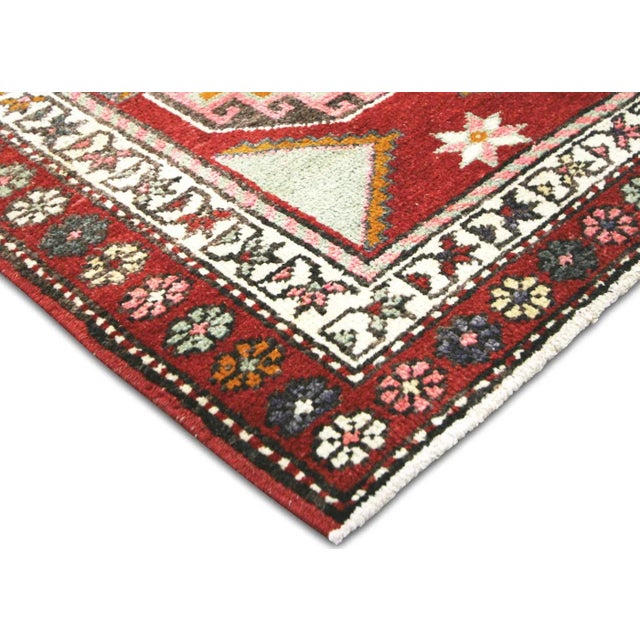 Illustration 1960s Turkish Oushak Runner For Sale - Image 3 of 7