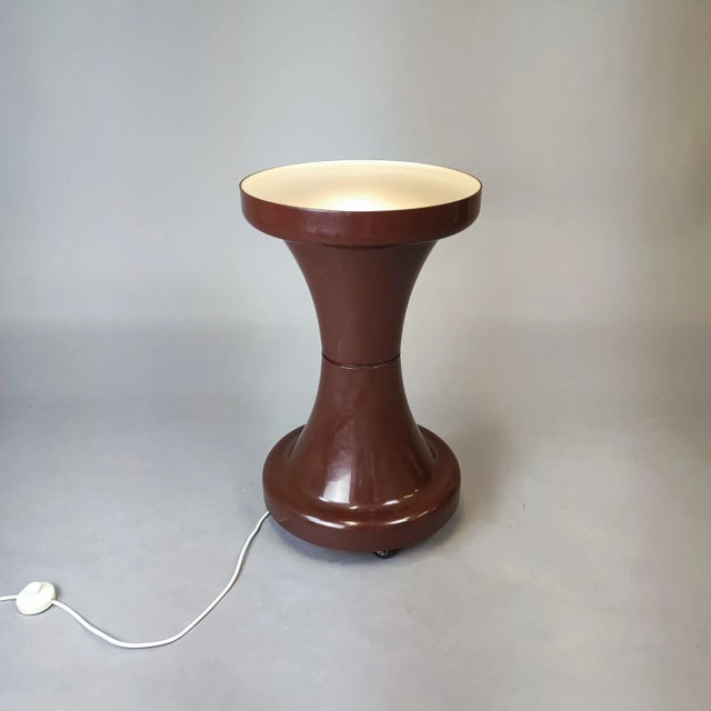 Space Age Illuminated Tulip Coffee Table, 1970s For Sale - Image 3 of 11