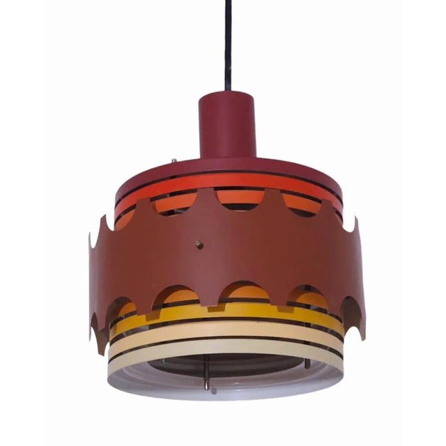 German Pendant Lamp from VEB Deutsche Werkstätten Hellerau, 1970s, in Very Good conditions. Designed 1970 to 1979 I have...