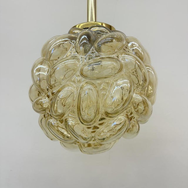 Glass Bubble Hanging Lamp by Helena Tynell, 1970s For Sale - Image 9 of 11