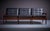 Wood Black Leather Sofas & Side Table from Illum Wikkelso Capella, Denmark, 1960s, Set of 3 For Sale - Image 7 of 17