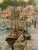 Harbor Scene by Henri Plisson - Oil on Canvas Painting For Sale - Image 4 of 12