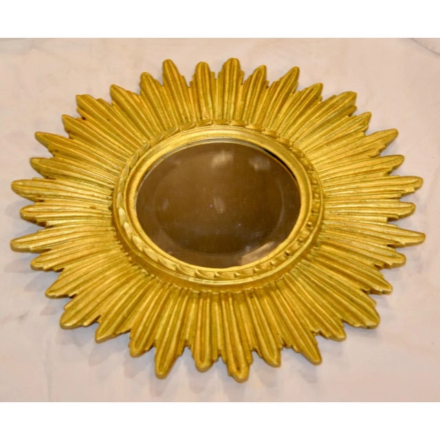 Vintage Sun Mirror, 1960 For Sale - Image 4 of 11