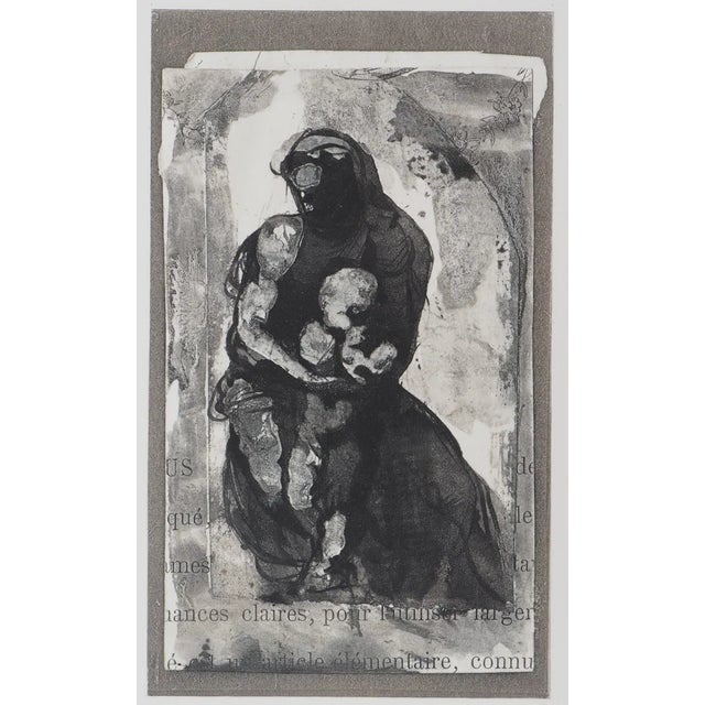 After Auguste Rodin, Dante, 1897, Engraving For Sale