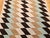Vintage Navajo Rug, Eye Dazzler Pattern, Wool & Cotton, Native American Wall Art, 3x5 For Sale In Chicago - Image 6 of 12