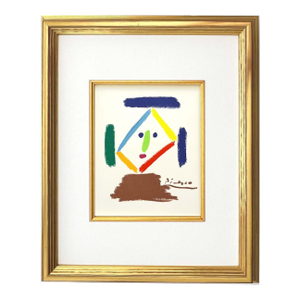 1960s Picasso Lithograph 135 the Nun Framed