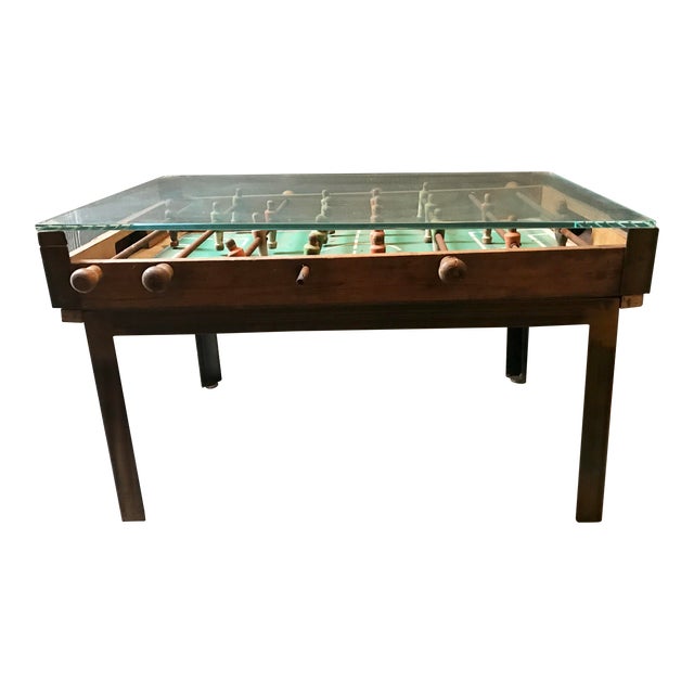 Antique Foosball Coffee Table Chairish