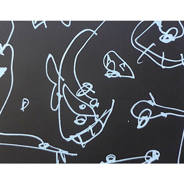 Antoni Saura, Open 5, Lithograph For Sale - Image 5 of 6