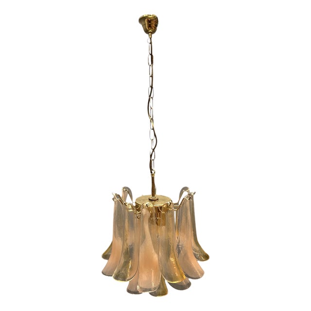 Murano Glass Petals Chandelier from La Murrina, Italy, 1980s For Sale