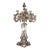 Pair of Grand 12 Arm Candelabras For Sale