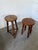 Antique Stools with Turned Legs, 1960s, Set of 2 For Sale - Image 14 of 18