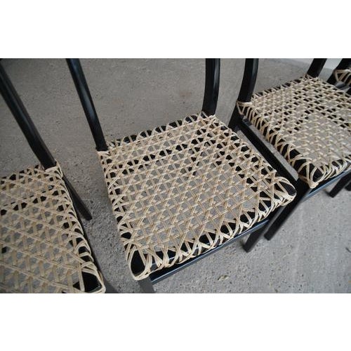 Woven Jute Dining Chairs, Set of 6 For Sale - Image 9 of 18