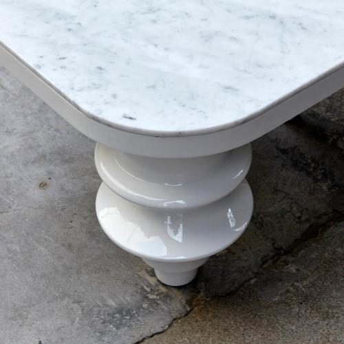Black and White Marble Multileg Low Table by Jaime Hayon for BD Barcelona, 2016 For Sale - Image 17 of 18